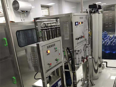 水处理设备安装现场